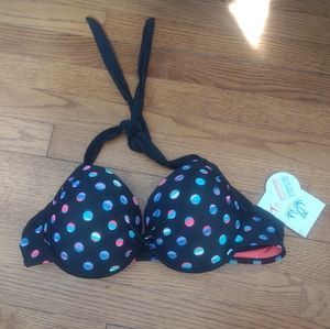 Halter swim top